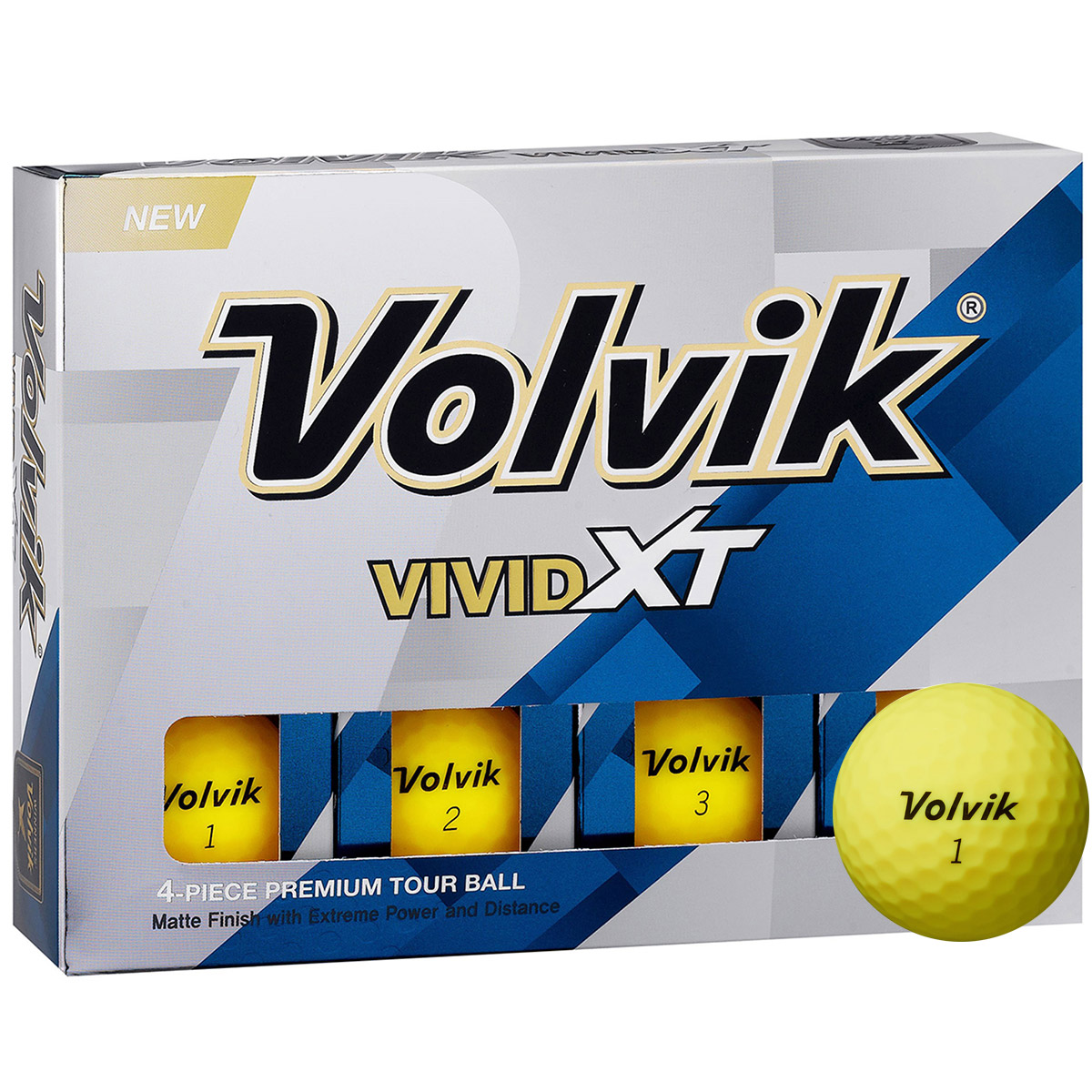 Volvik VIVID XT - gelb matt